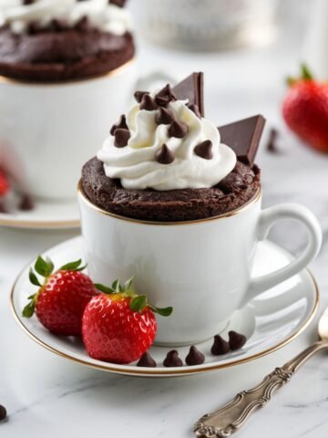 Chocolate Lava Mug Cake Recipe