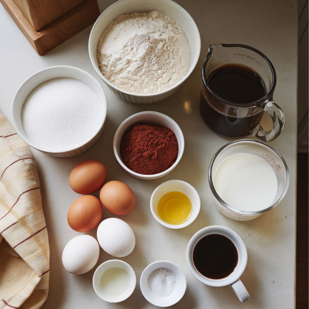 Ingredients
For the Chocolate Cake Base