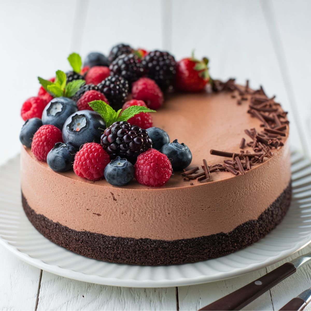 Decadent Chocolate Mousse Cake Recipe