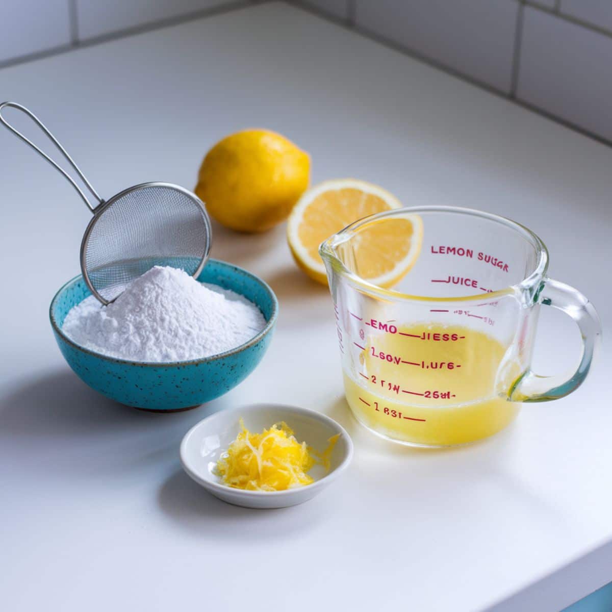 Ingredients
For the Lemon Glaze