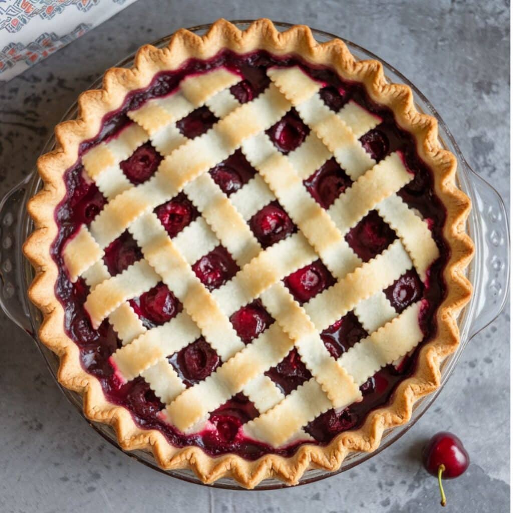 Easy Canned Cherry Pie Recipe