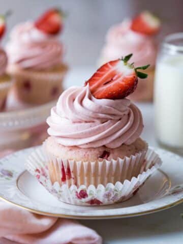 Strawberry Cupcakes Recipe