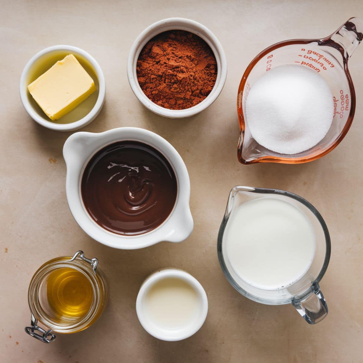 Ingredients
For the Chocolate Glaze