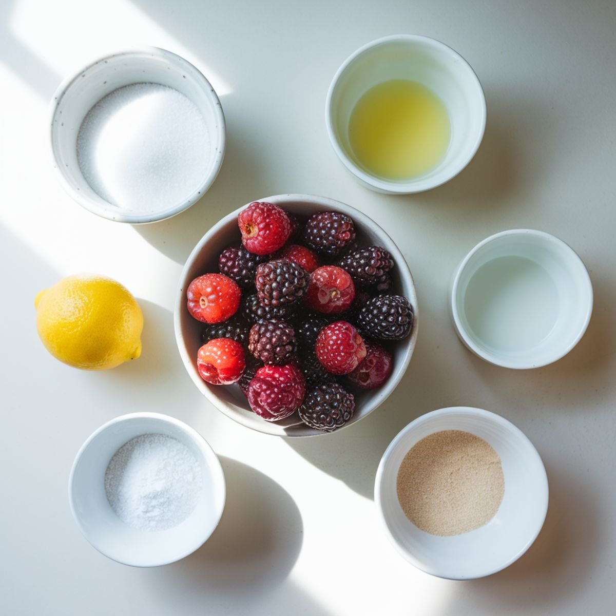 Ingredients
For the Blackberry Sauce