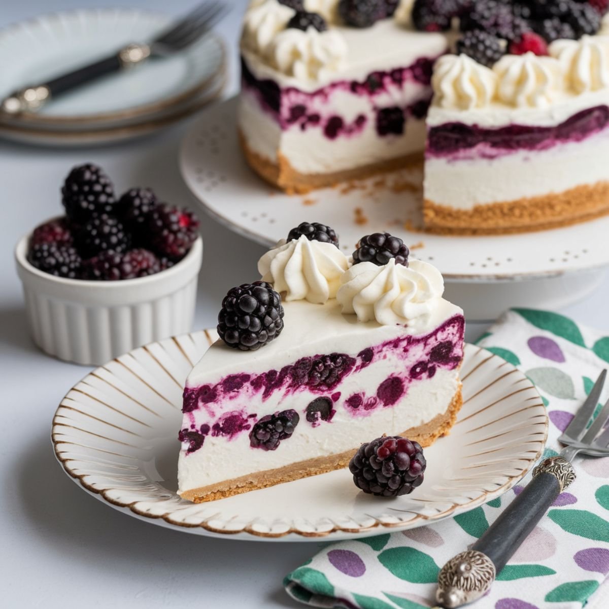 Blackberry Cheesecake Recipe