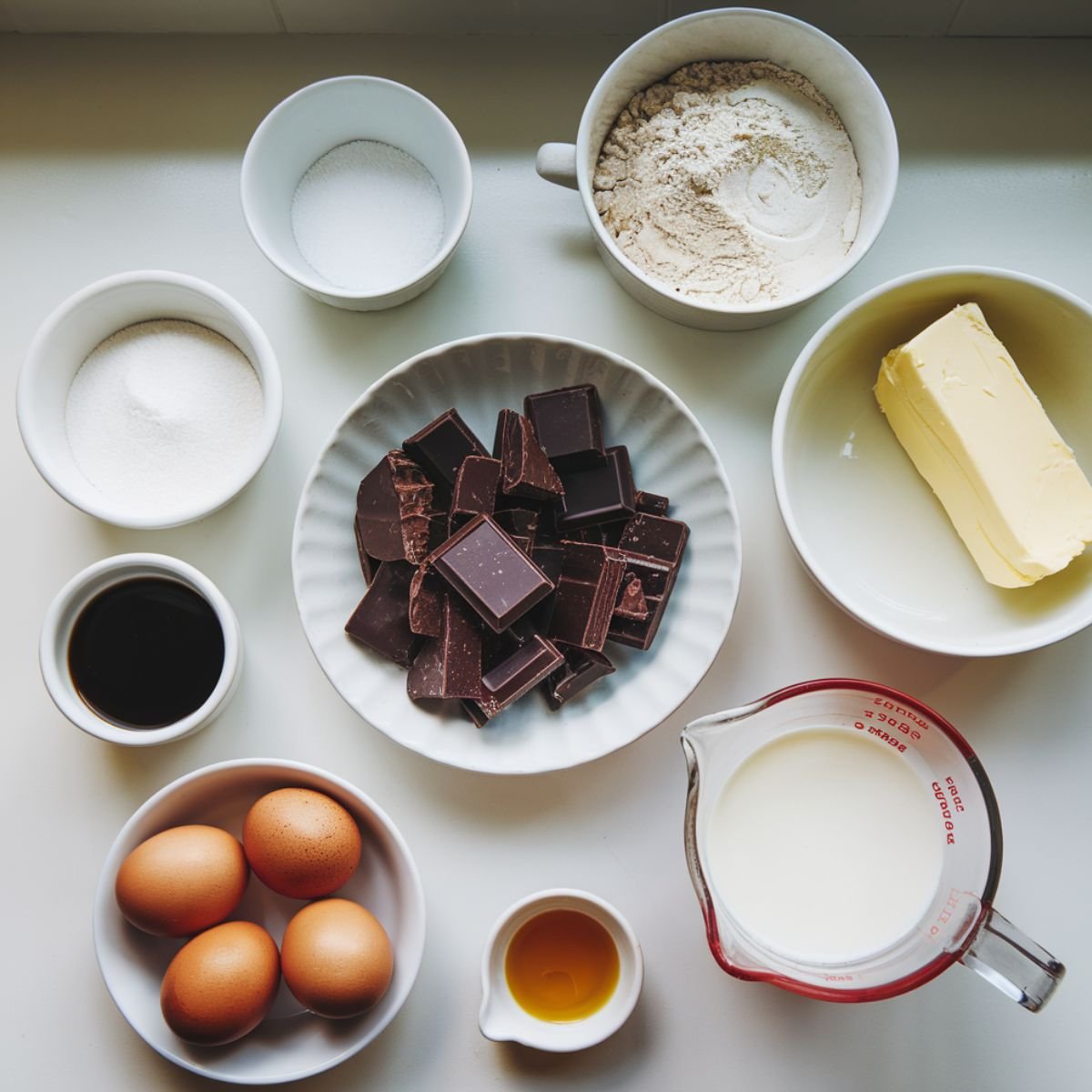 Ingredients
the Cupcakes