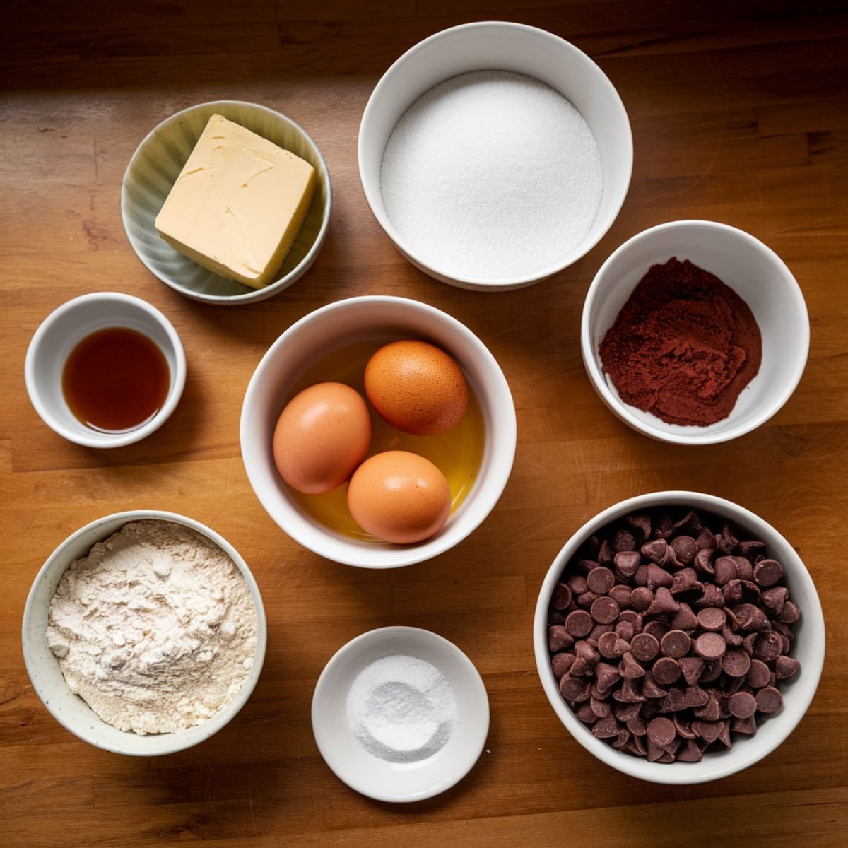 Ingredients
the Brownie Base