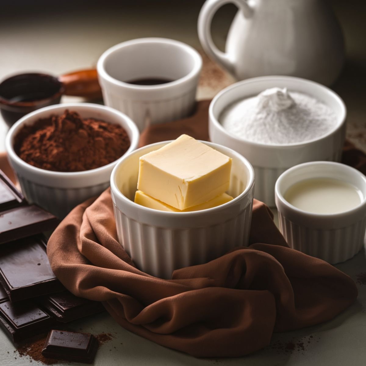 Ingredients
For the Chocolate Topping