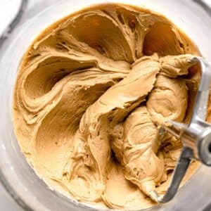 Monster Cookies Recipe – Creamy peanut butter mixture whipped to perfection, forming the rich and flavorful base for delicious, chewy monster cookies.