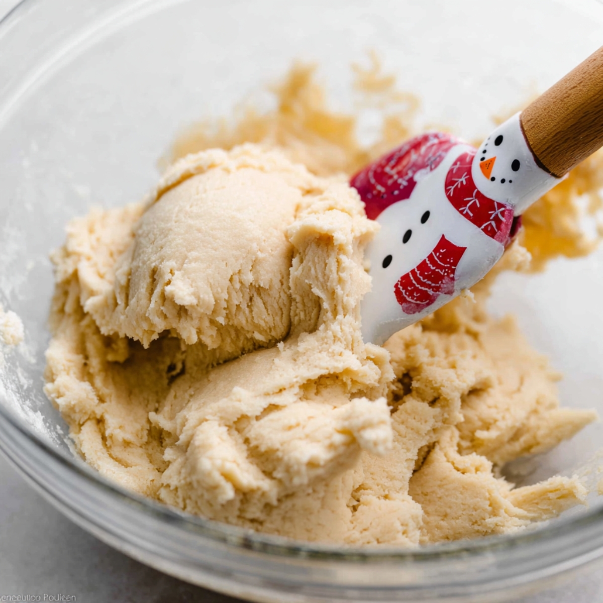Turn your mixer down to low and gradually add the flour and salt. The dough might look a little dry and crumbly at first. Don't panic. Keep mixing, then bump it up to high speed, and it'll come together into a soft dough.