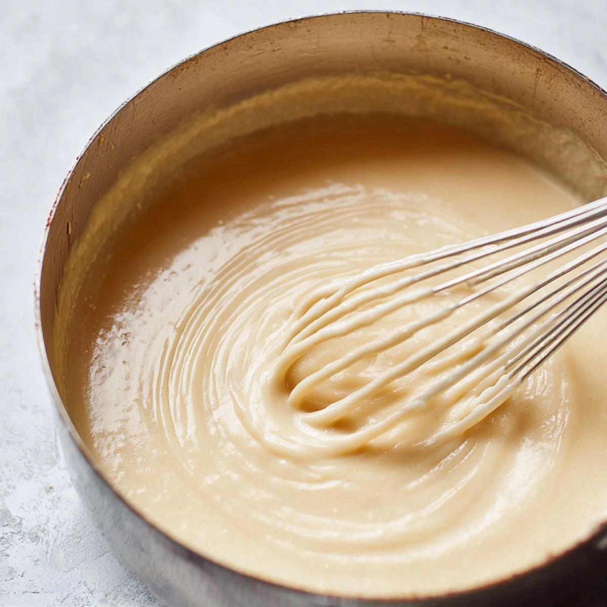 Rømmegrøt Recipe: Traditional Norwegian Porridge 11 Once your milk reaches the right temperature, pour the flour mixture into the melted butter and stir quickly to form a thick, smooth paste. Add this paste to the hot milk while stirring constantly in a steady motion. Let the mixture come to a full boil, then lower the heat to low. Cook for 5 more minutes, stirring frequently to prevent sticking. The porridge will thicken beautifully into a pudding-like consistency that coats your spoon.