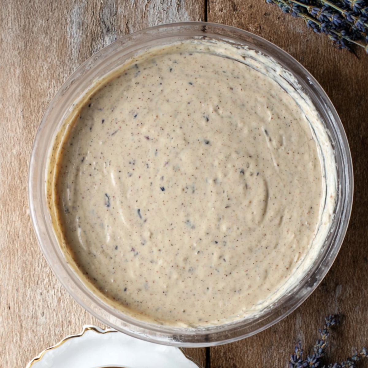 London Fog Cake Recipe | Easy Earl Grey Lavender Cake 10 Alternate adding the buttermilk and dry ingredients in small batches, mixing on low speed. Scrape down the bowl as you go. Mix just until smooth and combined.