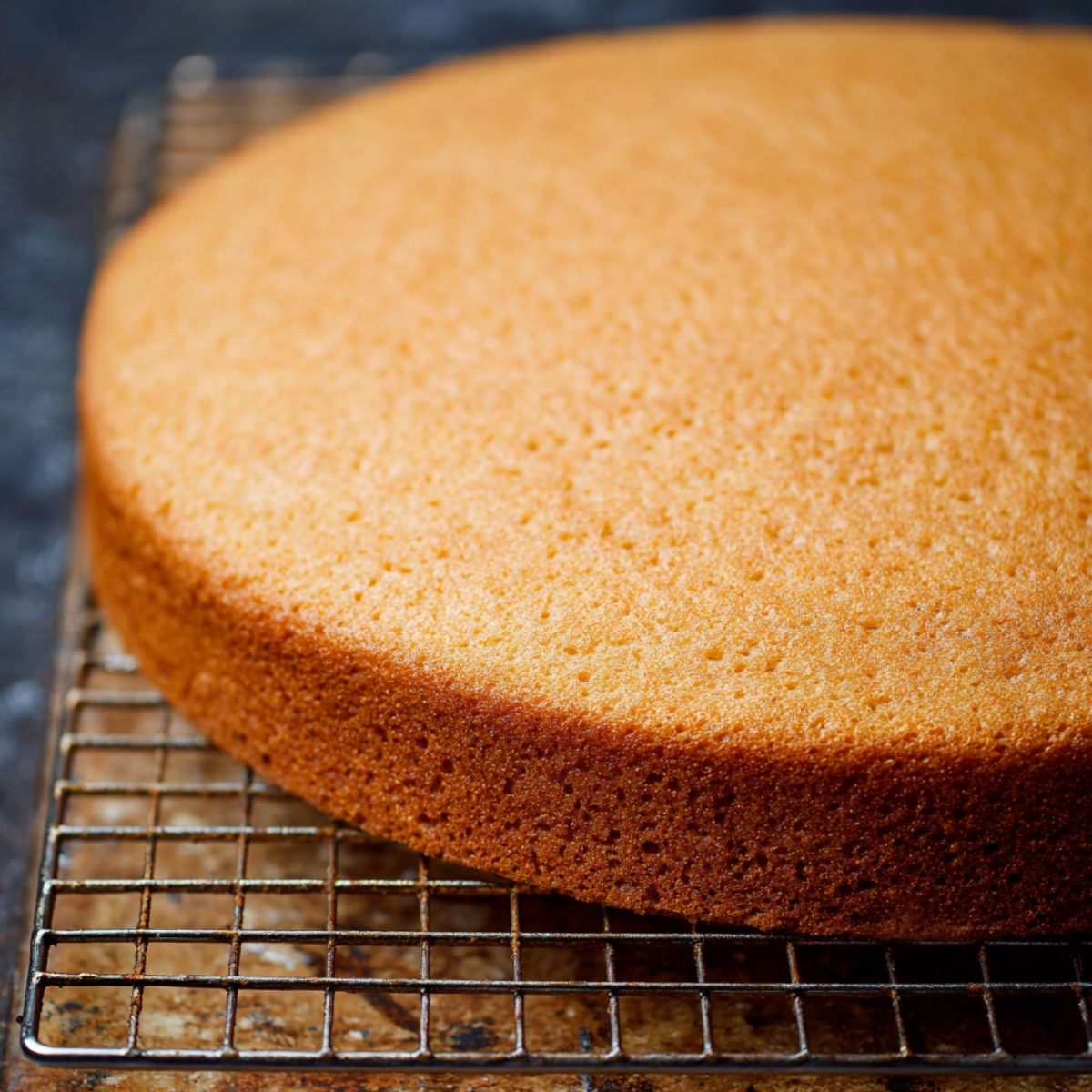 As soon as they're done, turn the cakes out of the pans onto a wire rack. Let them cool completely at room temperature.