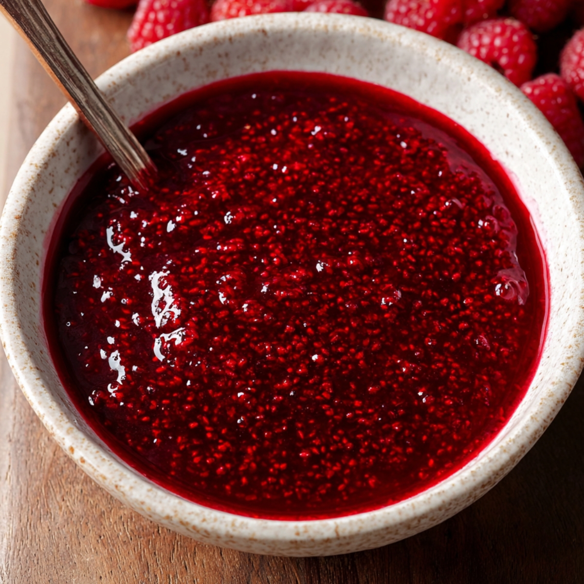 Raspberry Tiramisu Recipe | Creamy & Easy Italian Dessert 10 Combine frozen raspberries, sugar, and lemon juice in a saucepan over medium heat. Let the berries thaw and start breaking down, then reduce the heat once bubbling begins. Simmer for 24 minutes, stirring now and then and mashing with a rubber spatula. Test the jam by placing a small spoonful on the back of a spoon and running your finger through it. If the line stays, it's ready. Transfer to a shallow bowl, cover with plastic wrap, and chill in the fridge for about an hour until it reaches room temperature or cooler